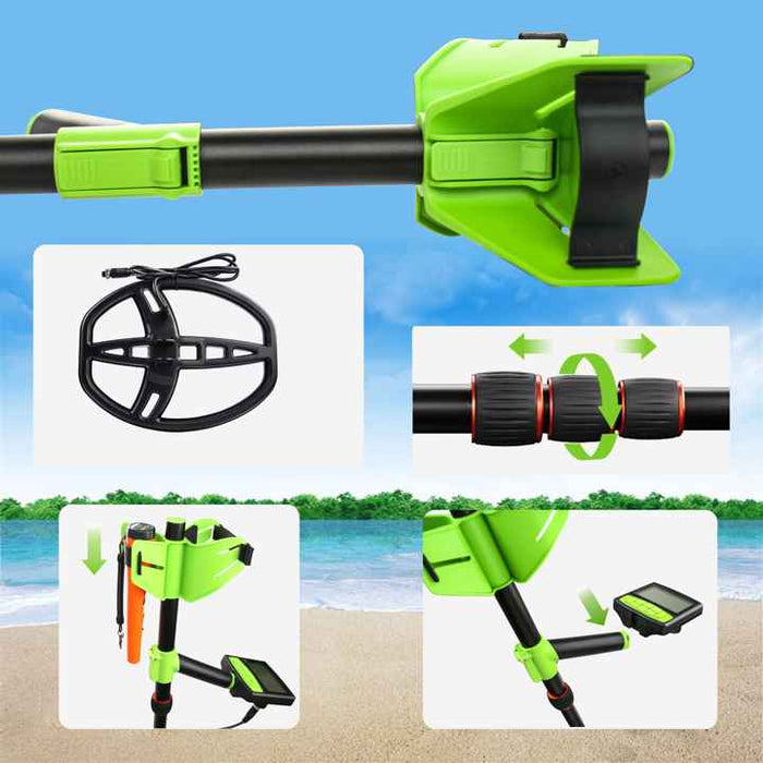 Professional Metal Detector Underground M55B Gold Metal Detector New Structure Metal Detectors Treasure Hunting Gold