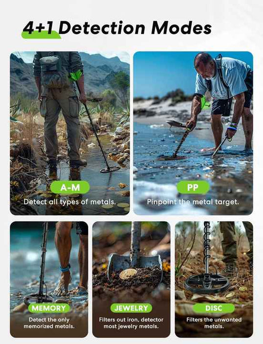 Professional Metal Detector Underground M55B Gold Metal Detector New Structure Metal Detectors Treasure Hunting Gold