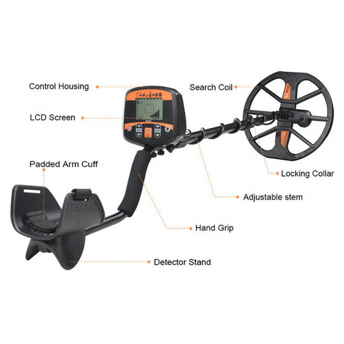 Factory Professional Underground Metal Detector TX-960 3 Tones Audio High Accuracy Search Pinpointer Gold Detector Machine