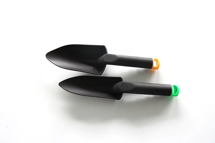 Plastic Small Mini Handheld Light-Weight Gardening Spade Scoop Trowel Shovel Digging Tool with Anti Slip Grip Hanging Hole