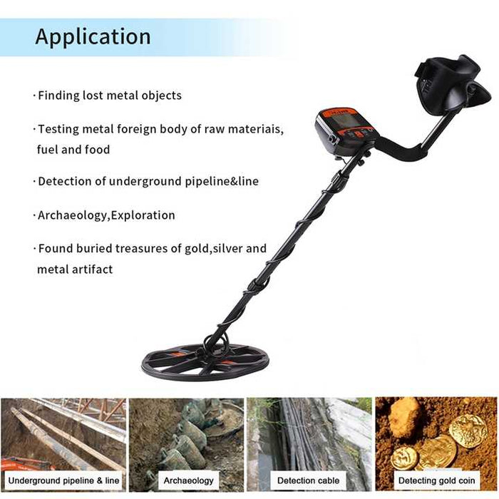 Factory Professional Underground Metal Detector TX-960 3 Tones Audio High Accuracy Search Pinpointer Gold Detector Machine